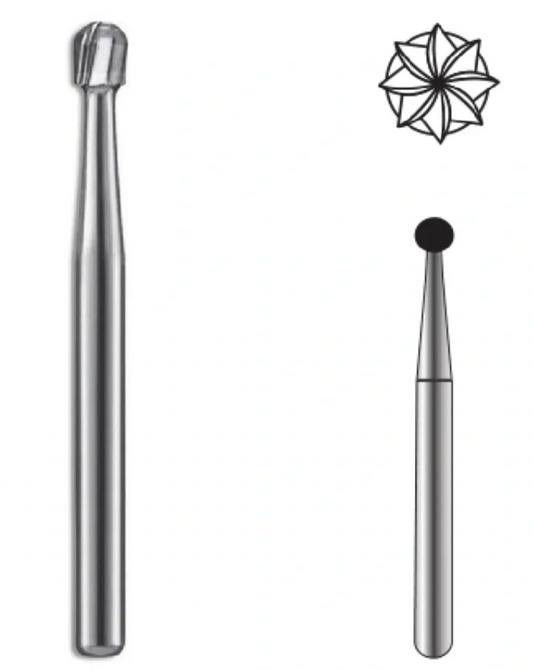 Round Carbide Bur FG 6 by Spring Health Products