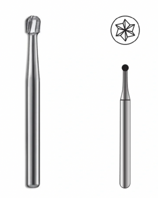 Round Carbide Bur FG 3 by Spring Health Products