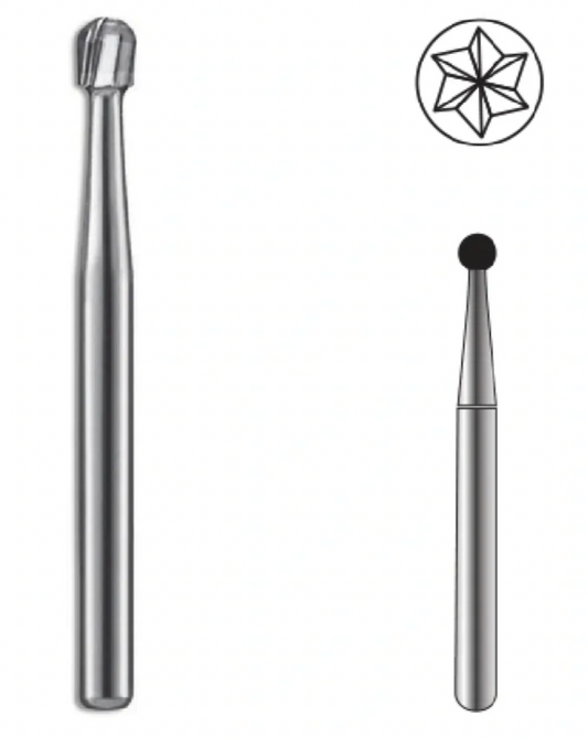 Round Carbide Bur FG 5 by Spring Health Products