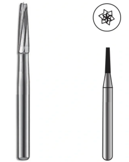 Taper Fissure Carbide Bur FG 170 by Spring Health Products