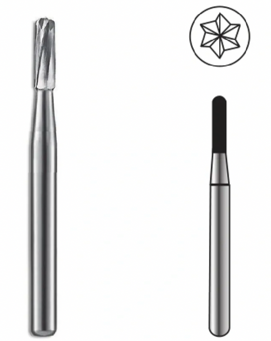 Flat End Taper Diamond Bur 