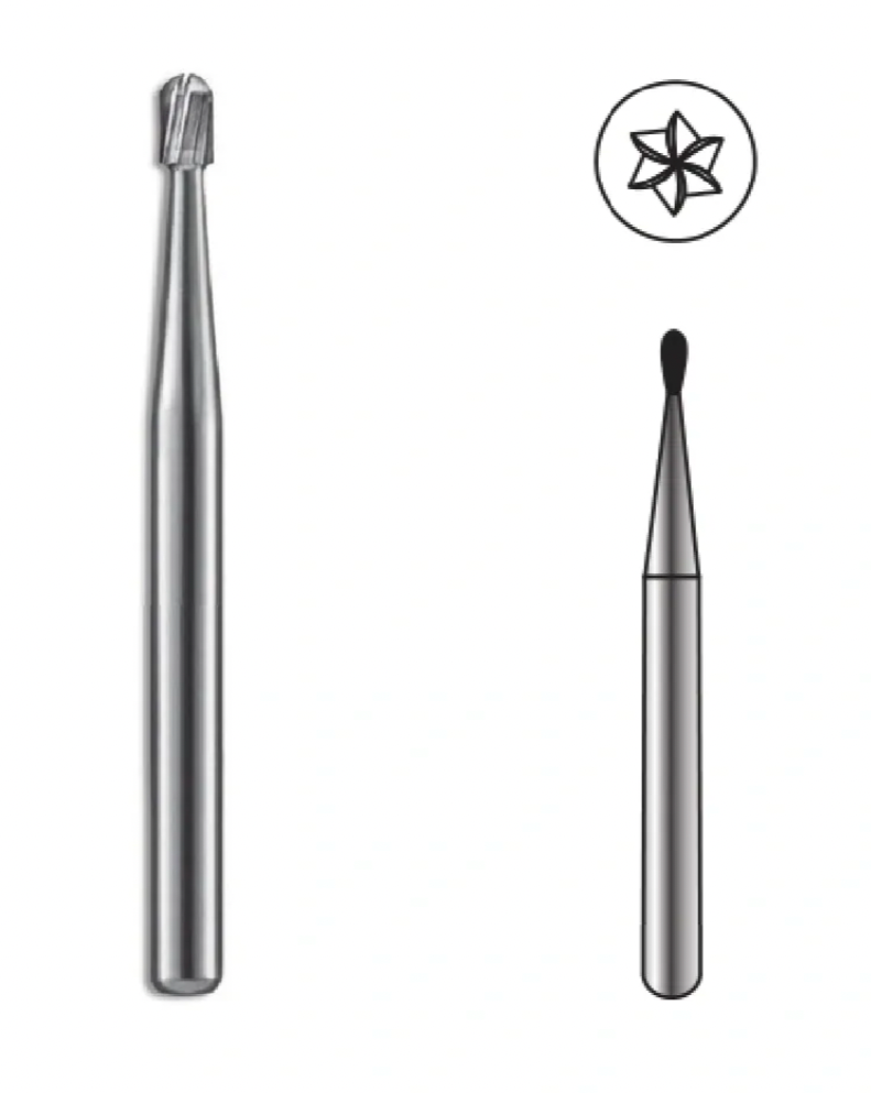 Pear Carbide Bur FG 330 by Spring Health Products